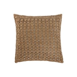Kudde Home ESPRIT Naturell Tropiskt 45 x 8 x 45 cm