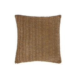 Kudde Home ESPRIT Naturell Tropiskt 45 x 8 x 45 cm