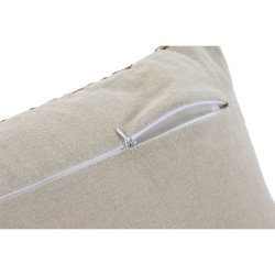 Kudde Home ESPRIT Naturell Tropiskt 50 x 8 x 30 cm