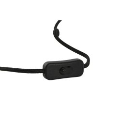 Bordslampa Home ESPRIT Bl Svart Orange Gyllene Harts 50 W 220 V