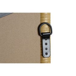 Vggspegel Home ESPRIT Naturell Urban 60 x 3 x 170 cm