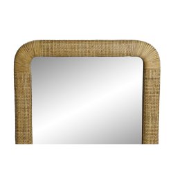 Vggspegel Home ESPRIT Naturell Tropiskt 55 x 4 x 95 cm