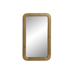 Vggspegel Home ESPRIT Naturell Tropiskt 55 x 4 x 95 cm