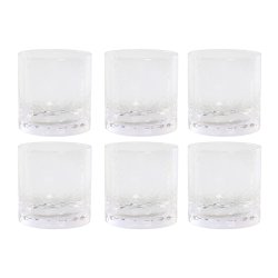 Glasset Home ESPRIT Transparent Glas Med relief (6 antal)