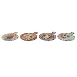 Bordsunderlgg Home ESPRIT Kork Dolomite 18 x 23 x 1 cm (4 antal