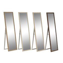 Fristende spegel Home ESPRIT Brun Beige Gr Naturell Glas polys