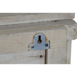 Vggspegel Home ESPRIT Naturell 60 x 10 x 85 cm