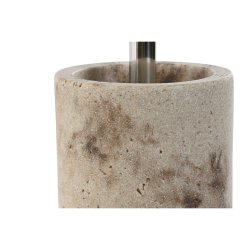 Toalettborste Home ESPRIT Krm Silvrig Harts Polyetylen 10,5 x 1