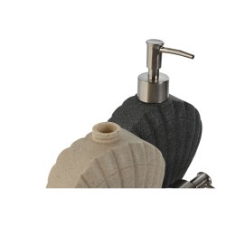 Tvldispenser Home ESPRIT Gr Krm Harts Polyetylen 12 X 6 X 16,