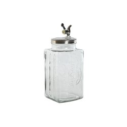 Vattendispenser Home ESPRIT Transparent Metall Glas 13 x 13,5 x