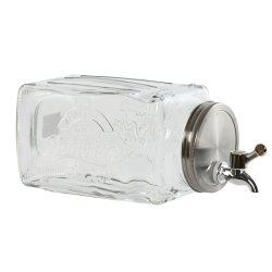 Vattendispenser Home ESPRIT Transparent Metall Glas 13 x 13,5 x