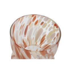 Vas Home ESPRIT Krm Terrakota n Glas Modern 16 x 16 x 24 cm