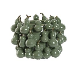 Vas Home ESPRIT Grn Stengods Tropiskt 30 x 30 x 23 cm