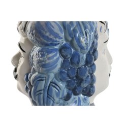 Kruka Home ESPRIT Bl Vit Porslin 15 x 15 x 26 cm