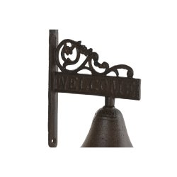 Klocka Home ESPRIT Brun Svart Snre Jrn 14,5 x 7,5 x 18,5 cm