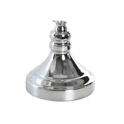 Golvlampa Home ESPRIT Vit Silvrig 50 W 220 V 35 x 35 x 150 cm (3