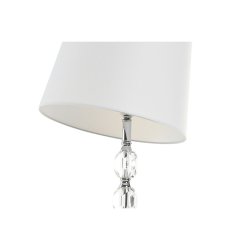 Golvlampa Home ESPRIT Vit Silvrig 50 W 220 V 35 x 35 x 150 cm (3