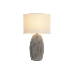 Bordslampa Home ESPRIT Beige 50 W 220 V