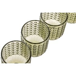 Glasset Home ESPRIT Grn Glas Med relief 275 ml (6 antal)