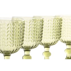 Glasset Home ESPRIT Grn Glas 380 ml (6 antal)