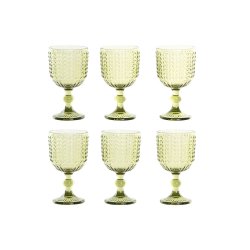 Glasset Home ESPRIT Grn Glas 380 ml (6 antal)