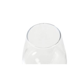 Set med vinglas Home ESPRIT Transparent Glas 265 ml (6 antal)