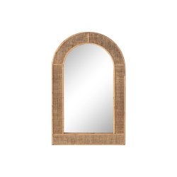 Vggspegel Home ESPRIT Naturell Scandi 60 x 2 x 94,5 cm