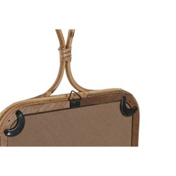 Vggspegel Home ESPRIT Naturell 24 x 2,5 x 40 cm (2 antal)