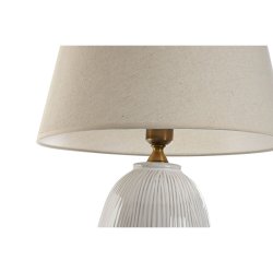 Bordslampa Home ESPRIT Vit 50 W 220 V