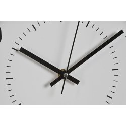 Vggklocka Home ESPRIT Vit Beige PVC 30 x 4 x 30 cm (2 antal)