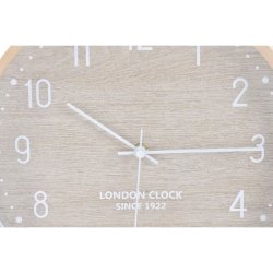 Vggklocka Home ESPRIT Beige Gr PVC 30 x 4 x 30 cm (2 antal)