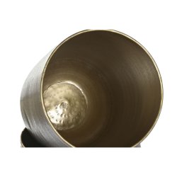 Kruka Home ESPRIT Gyllene Silvrig Aluminium Modern 35 x 35 x 63