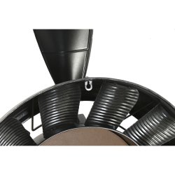 Vggklocka Home ESPRIT Gyllene Silvrig PVC Metall Helixar Vintag