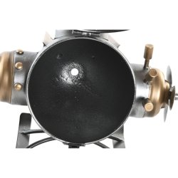 bordsklocka Home ESPRIT Gyllene Silvrig Flygplan Vintage