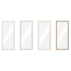 Vggspegel Home ESPRIT Brun Beige Gr Urban 67 x 2 x 156 cm (4 a