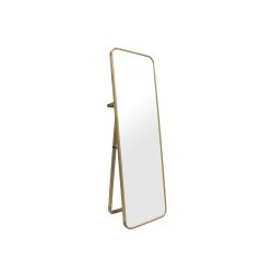 Garderobsspeglar Home ESPRIT Naturell Glas Furu 52 x 40 x 167 cm