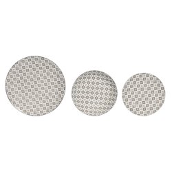 Matservis Home ESPRIT Beige Porslin Modern 18 Delar