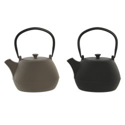 Tekanna Home ESPRIT Svart Beige Rostfritt stl Jrn 1,2 L (2 ant