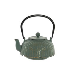 Tekanna Home ESPRIT Grn Bambu Rostfritt stl Jrn 1 L