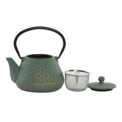 Tekanna Home ESPRIT Grn Rostfritt stl Jrn 600 ml