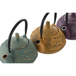 Tekanna Home ESPRIT Gul Grn Lila Rostfritt stl Jrn 300 ml (3