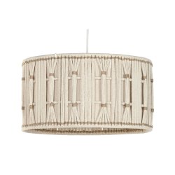 Taklampa Home ESPRIT Jute 50 W 39 x 39 x 25 cm