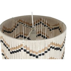 Taklampa Home ESPRIT Dvobarvna Rafia 50 W 39 x 39 x 21 cm