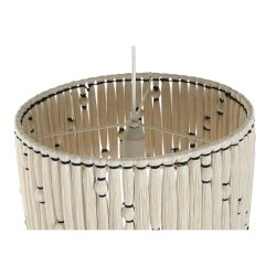 Taklampa Home ESPRIT Svart Jute 50 W 39 x 39 x 21 cm