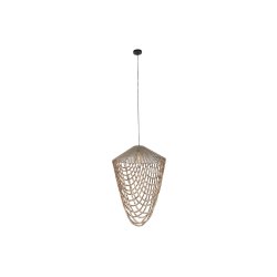 Taklampa Home ESPRIT Ljusbrun Jute Tr 67 x 67 x 100 cm