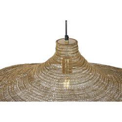 Taklampa Home ESPRIT Gyllene Jrn 87 x 87 x 48 cm