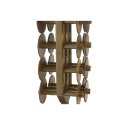 Bordslampa Home ESPRIT Svart Gyllene 50 W 220 V