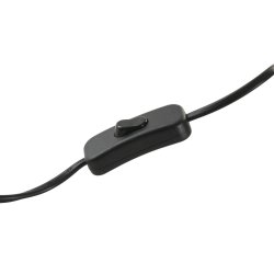 Bordslampa Home ESPRIT Svart Gyllene 50 W 220 V