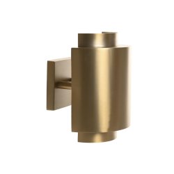 Vgglampa Home ESPRIT Gyllene 50 W 220 V 22 x 22 x 28 cm