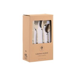 Bestick Home ESPRIT Silvrig Rostfritt stl 15 x 7 x 24 cm 16 Del
